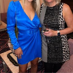 Zara Blue Dress Size small